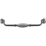 Top Knobs M142 pewter light cabinet drop bail pulls