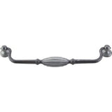 Top Knobs M142 pewter light cabinet drop bail pulls
