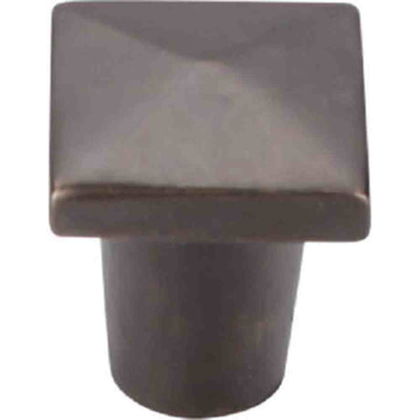 Top Knobs M1507 medium bronze square cabinet knob