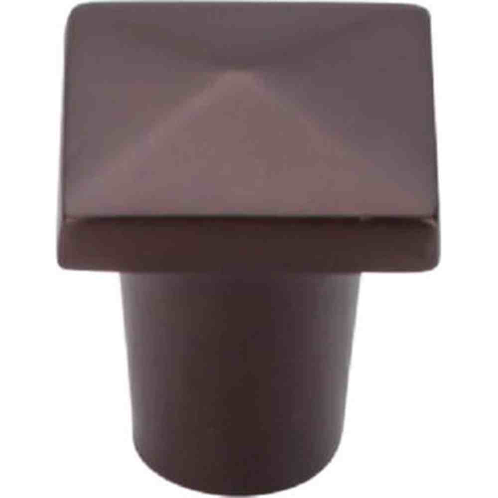 Top Knobs M1508 mahogany bronze square cabinet knob