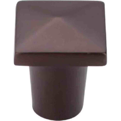 Top Knobs M1508 mahogany bronze square cabinet knob