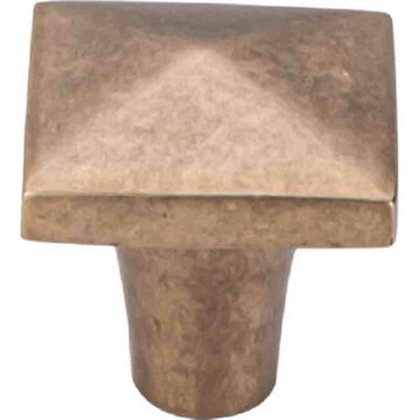 Top Knobs M1516 light bronze square cabinet knob