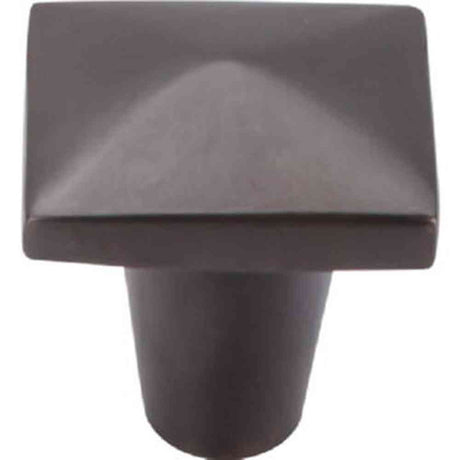 Top Knobs M1517 medium bronze square cabinet knob