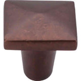 Top Knobs M1518 mahogany bronze square cabinet knob
