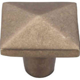 Top Knobs M1521 light bronze square cabinet knob