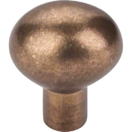 Top Knobs M1526 light bronze oval cabinet knob