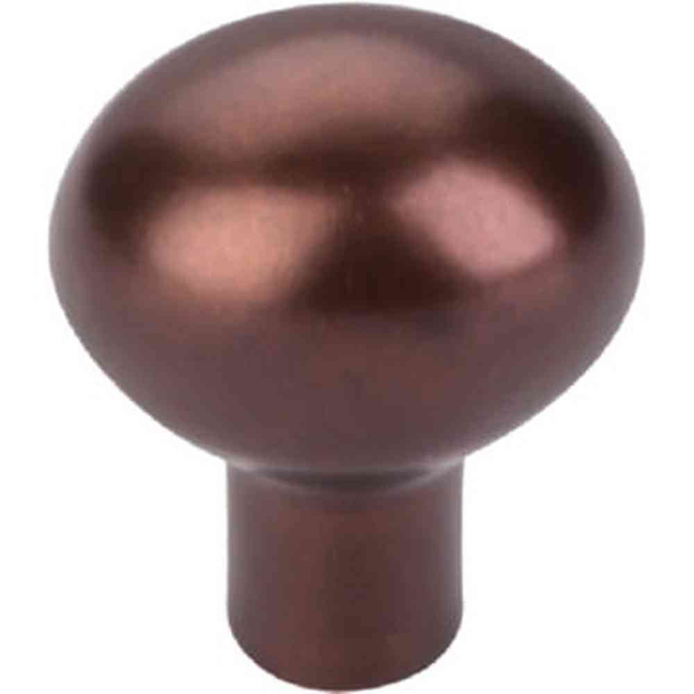 Top Knobs M1528 mahogany bronze oval cabinet knob