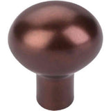 Top Knobs M1528 mahogany bronze oval cabinet knob