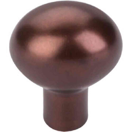 Top Knobs M1528 mahogany bronze oval cabinet knob