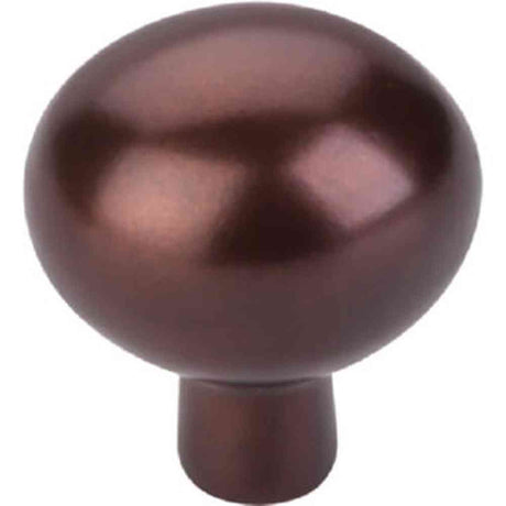 Top Knobs M1533 mahogany bronze oval cabinet knob