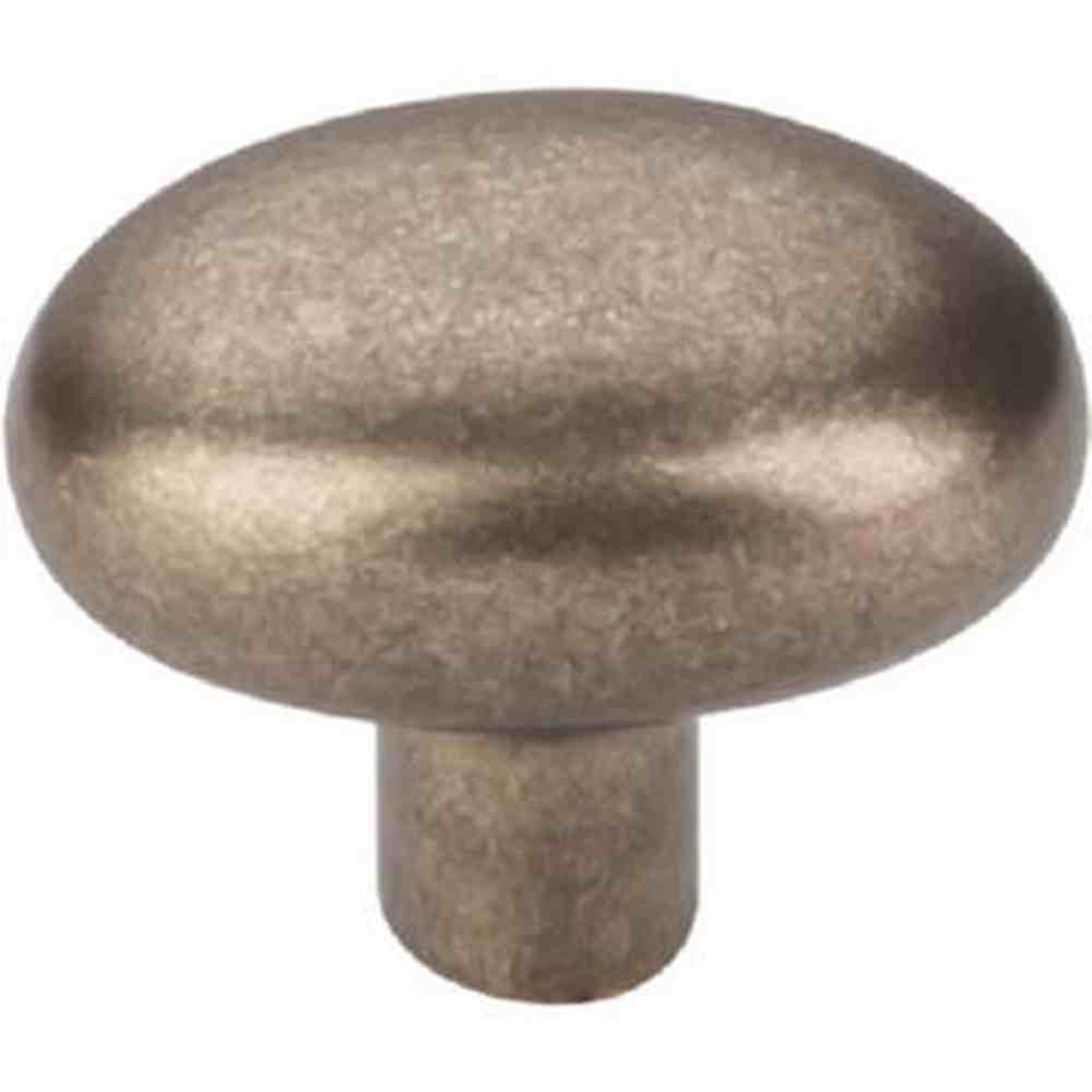 Top Knobs M1536 light bronze oval cabinet knob
