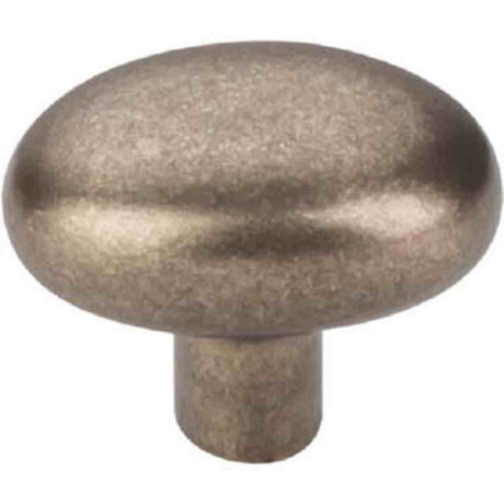 Top Knobs M1536 light bronze oval cabinet knob