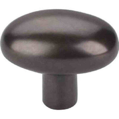 Top Knobs M1537 medium bronze oval cabinet knob