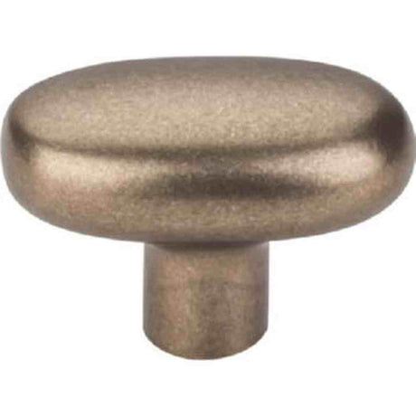 Top Knobs M1541 light bronze oval cabinet knob