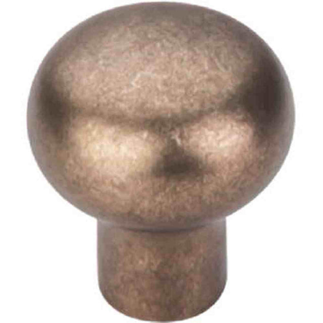 Top Knobs M1546 light bronze round cabinet knob