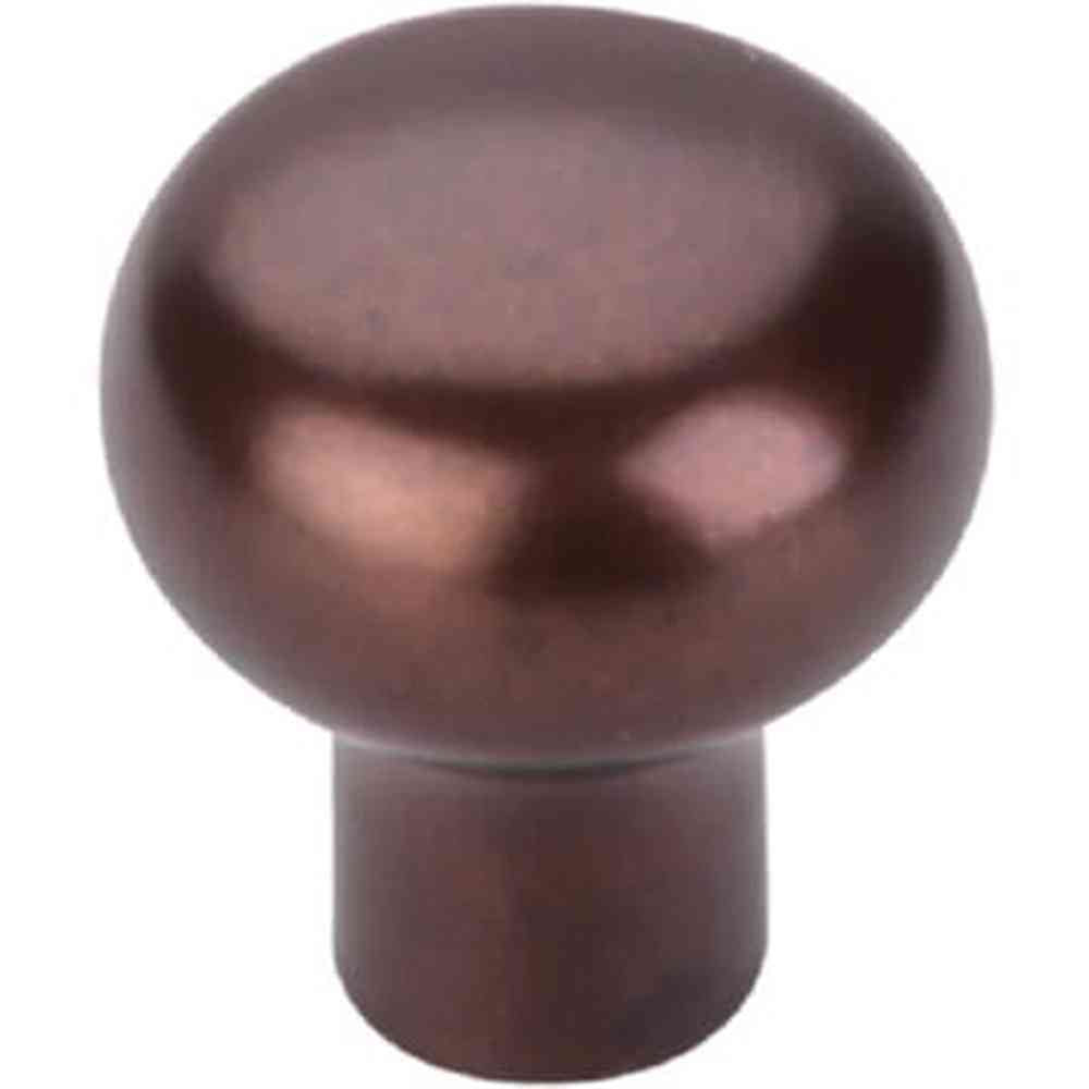 Top Knobs M1548 mahogany bronze round cabinet knob