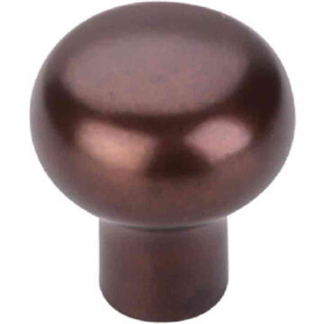 Top Knobs M1548 mahogany bronze round cabinet knob
