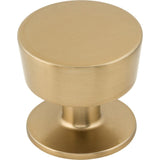 Top Knobs M1570 Nouveau cabinet knobs in satin stainless, additional view
