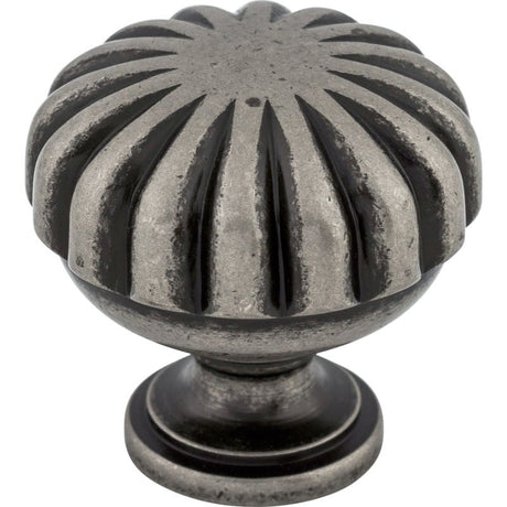 Top Knobs M1596 pewter antique cabinet knob