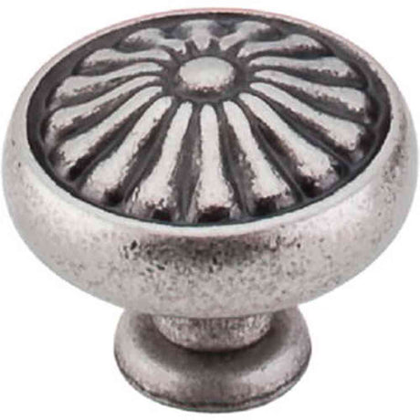 Top Knobs M1598 pewter antique cabinet knob
