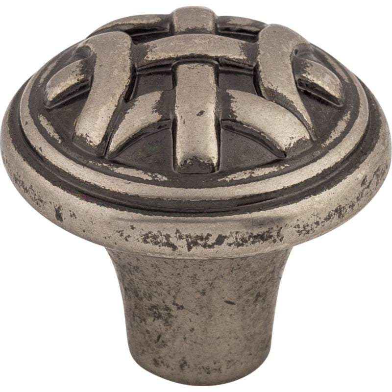 Top Knobs M163 pewter antique cabinet knob