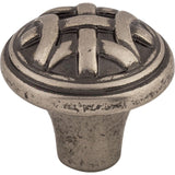 Top Knobs M163 pewter antique cabinet knob