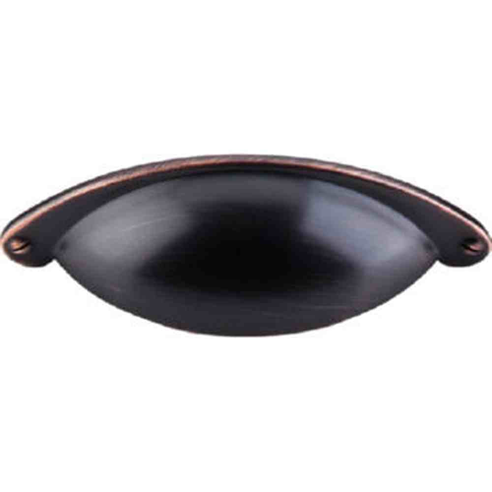 Top Knobs M1659 tuscan bronze cup pulls