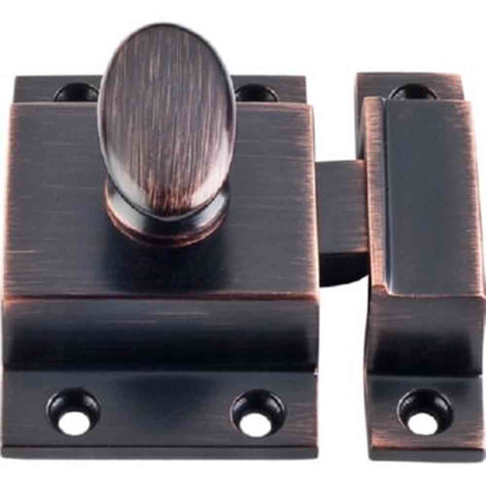 Top Knobs M1669 tuscan bronze cabinet catches and latches