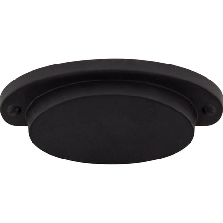 Top Knobs M1685 flat black cup pulls