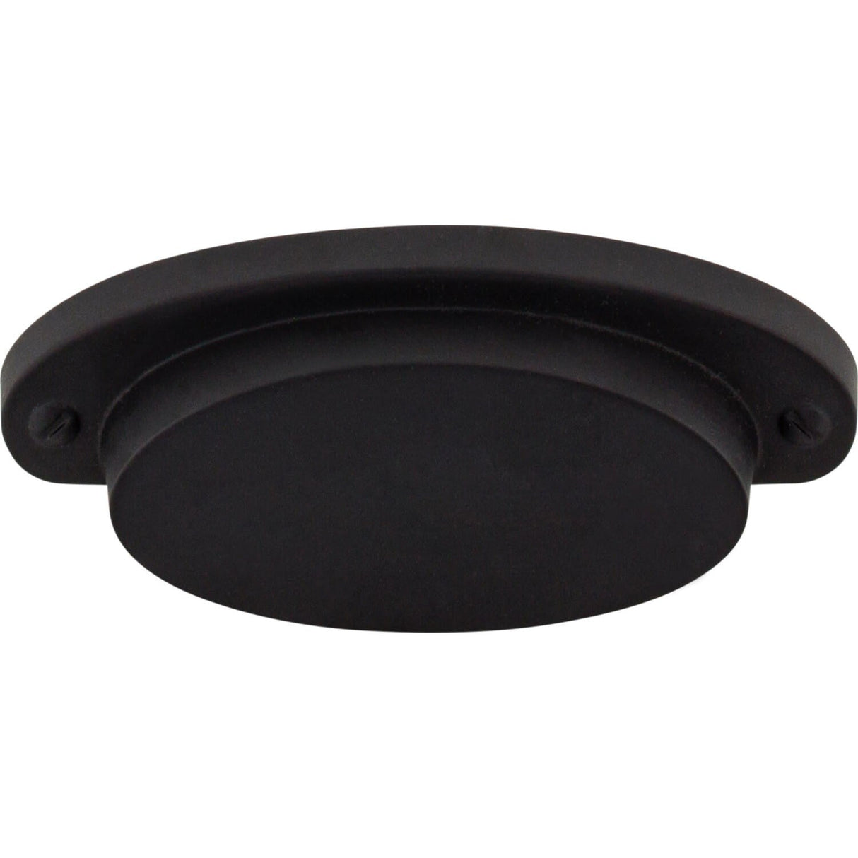 Top Knobs M1685 flat black cup pulls
