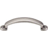 Top Knobs M1699 pewter antique cabinet pull
