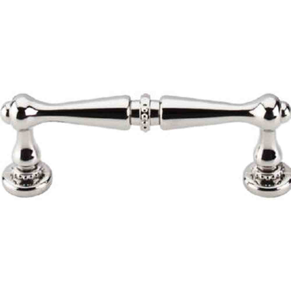 Top Knobs M1715 Edwardian Cabinet Pull 3" Center to Center Polished Nickel