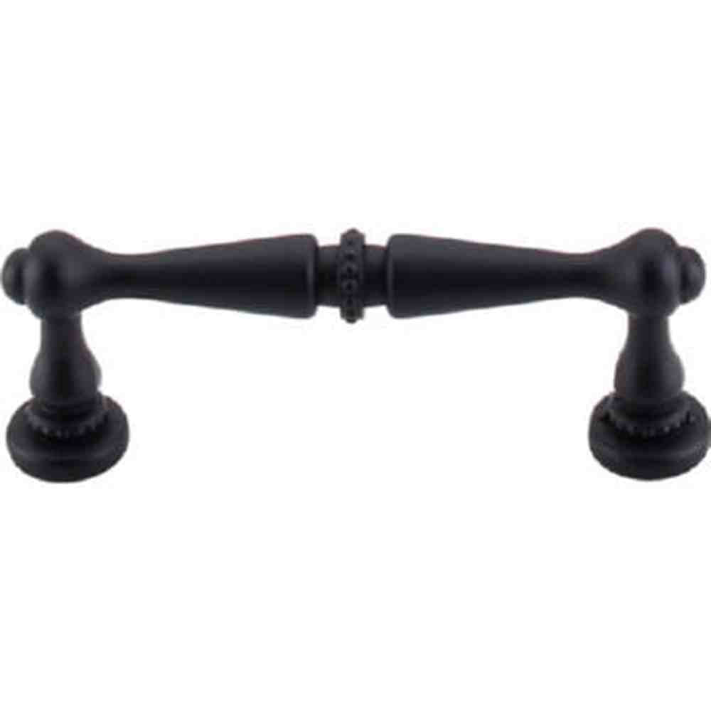 Top Knobs M1722 Edwardian Cabinet Pull 3" Center to Center Flat Black