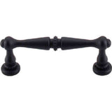 Top Knobs M1722 Edwardian Cabinet Pull 3" Center to Center Flat Black