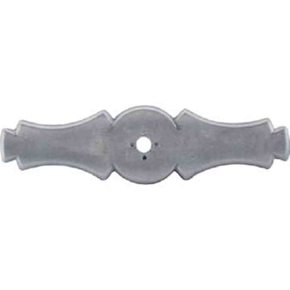 Top Knobs M172 pewter light cabinet backplates