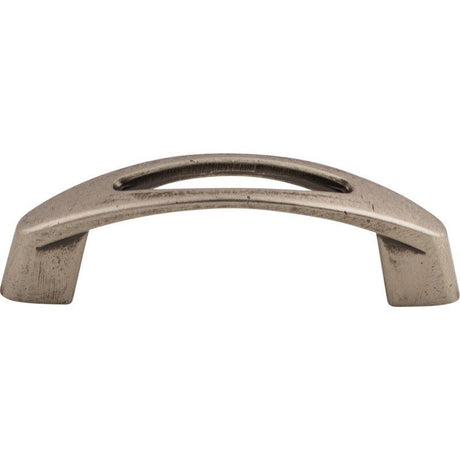 Top Knobs M1776 pewter antique cabinet pull