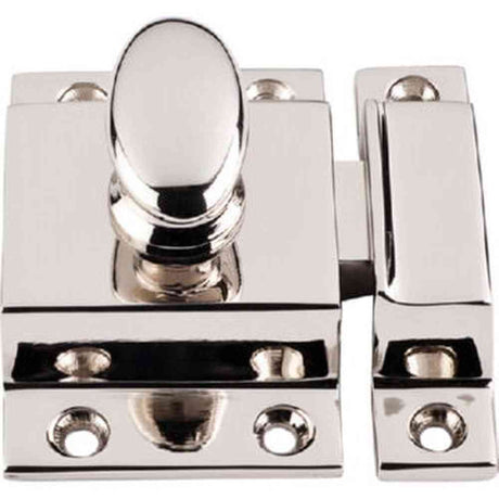Top Knobs M1784 polished nickel cabinet catches and latches