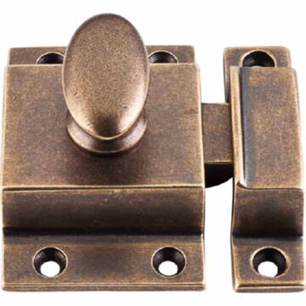 Top Knobs M1785 german bronze cabinet catches and latches