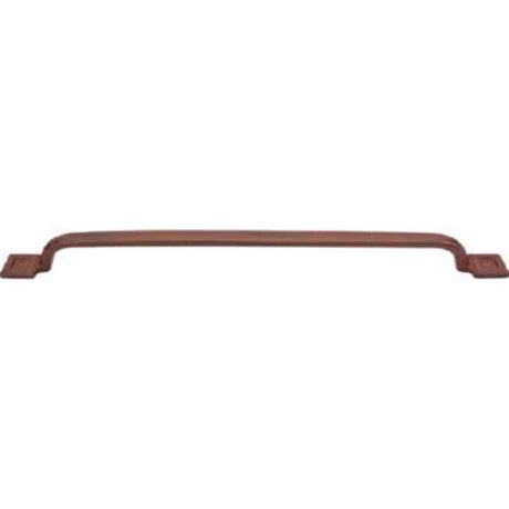 Top Knobs M1829 true rust square cabinet pull
