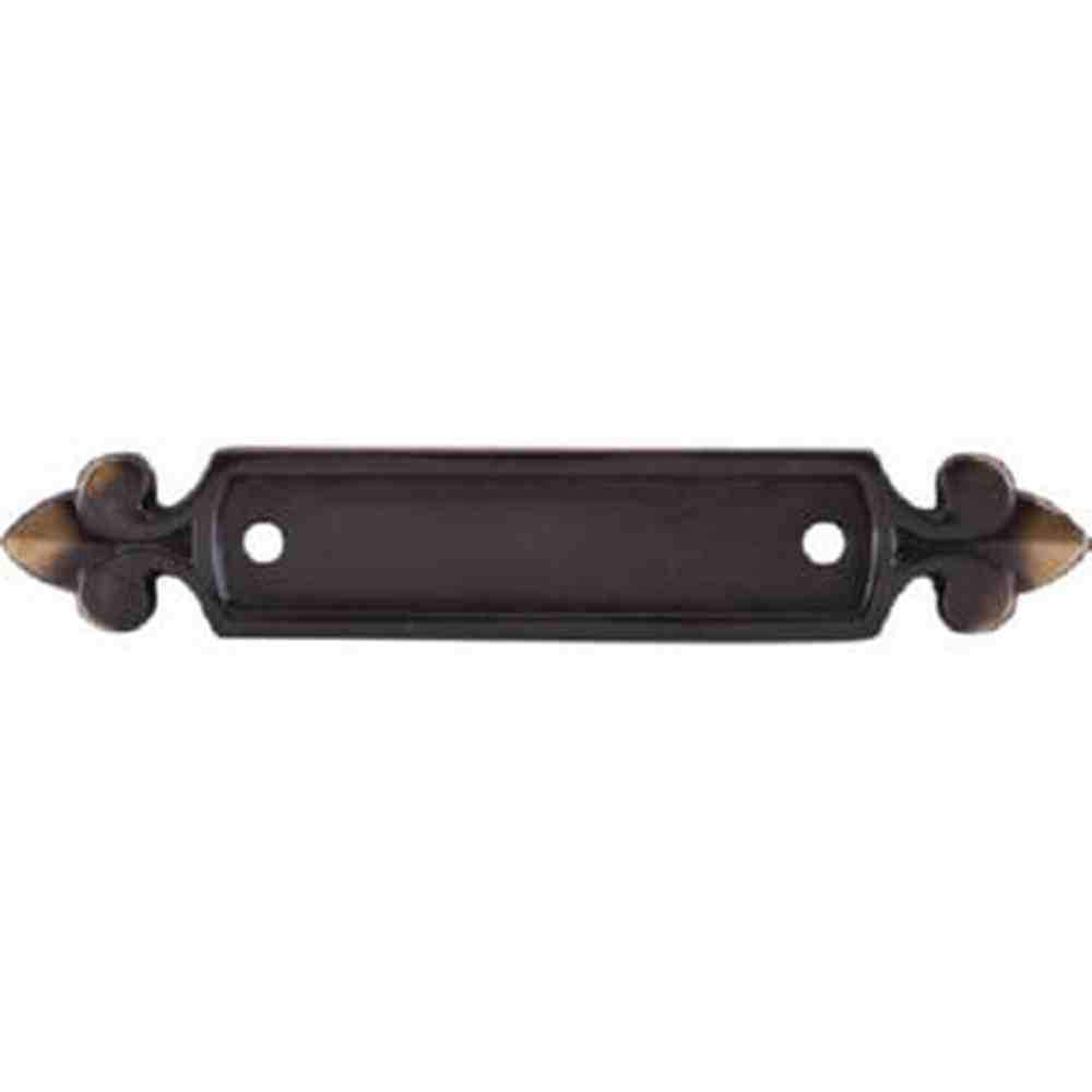 Top Knobs M196 dark antique brass cabinet backplates