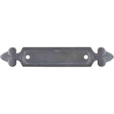 Top Knobs M197 pewter light cabinet backplates