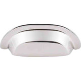 Top Knobs M2004 polished nickel cup pulls