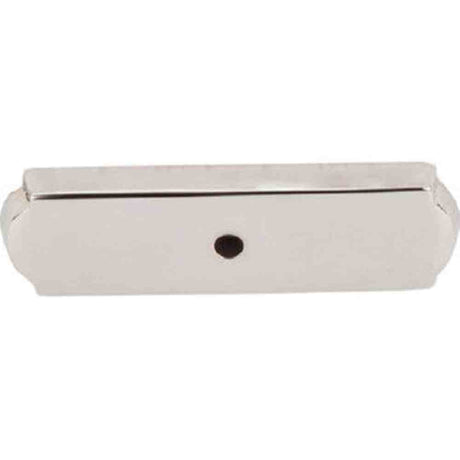 Top Knobs M2010 polished nickel cabinet backplates