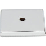 Top Knobs M2021 polished chrome backplates