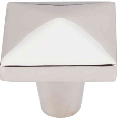 Top Knobs M2064 polished nickel square cabinet knob