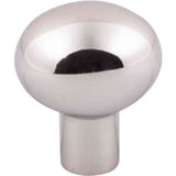 Top Knobs M2067 polished nickel oval cabinet knob