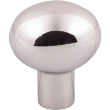 Top Knobs M2067 polished nickel oval cabinet knob