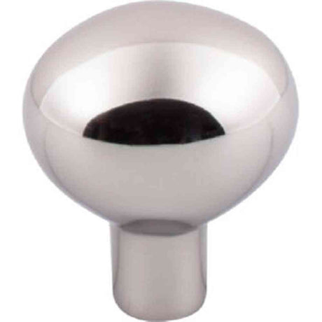 Top Knobs M2070 polished nickel oval cabinet knob