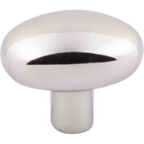 Top Knobs M2073 polished nickel oval cabinet knob