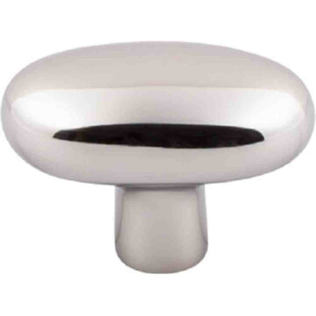 Top Knobs M2076 polished nickel oval cabinet knob